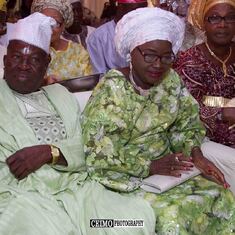 Big mummy at my traditional wedding, she was the life of the party