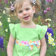 Our sweet and beautiful 3 year old Carol Addison Fink