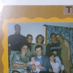 Caralyne's Christening, 2004. Beautiful day...I think this was our last party as a family...all together....