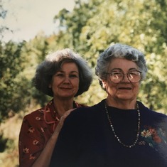 Carol and her Mom Florence