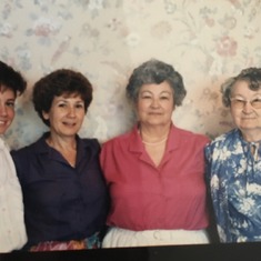 4 Generations: Vicki, Carol, Florence, Nancy