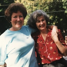 Karen Adams and Carol