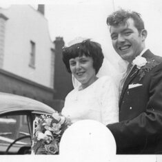Wedding day 6thJune 1964