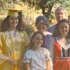 Katherine's Graduation 1981.
