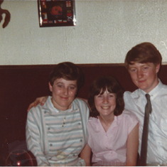Me, Niki & Mike my 21st  2/5/1984