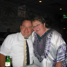 Kevin & Tracey at California Bar & Grill - 2010