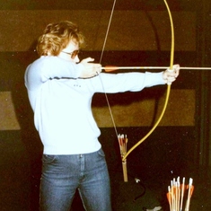Carole at Cove Haven - Archery Lessons