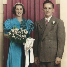 Fern & Earl Reichert - Wedding Photo 1937