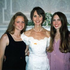 Carole's wedding to Lee - 6/94 - the photo is stained because I have carried it with me for so long!  Carole was the best.  She hosted my bridal shower a year later.  Another mom to me.