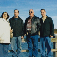 Montauk:  Carole, Rob, Bill & Bill