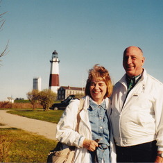 Montauk Light House - Carole & Bill