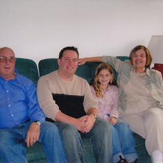 Oct 2006 - Matthew's Birthday Party: Bill, Bill, Kayla and Carole