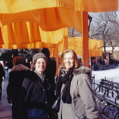 2005 - Carole with Norma in Central Park