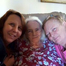 My Sister Leanne and I with our Mama...so happy!