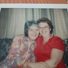 Nanny and Diane... Caroleens Mother Gloria and cousin