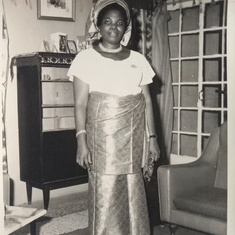 Mummy Caroline Aduke in the 70s.