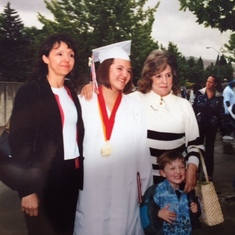 Grand daughter Whitney's Graduation in 2010