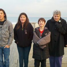 At the boardwalk