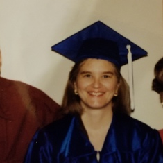 With daughter at her college graduation.