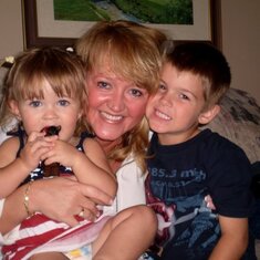 Carolyn with Neice Morgan and Nephew Matthew they miss her so much
