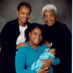 4 Generations of Amazing women, 3 plus one in the making.