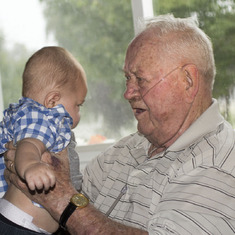 Grandpa with Chase