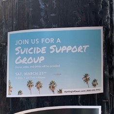 Hawaii for suicide prevention