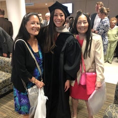 Graduation from Colorado State University - Cassandra, Christi, and Deborah