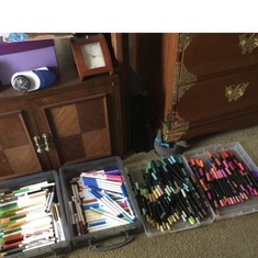 “Do you think I have enough markers?”