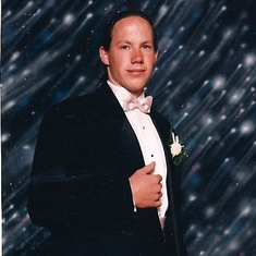 Maybe the only pic of Cass in a tux!