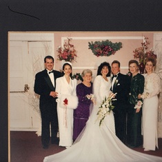 Gram Catherine our wedding 1994