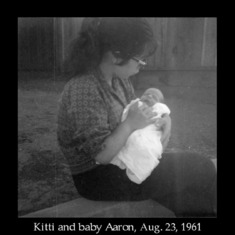Kitti and Aaron, August 23, 1961
