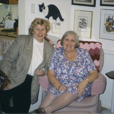 Mom and Friend at home