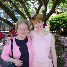 Cathy and Barbara, Mother's Day 2005, Occoquan, Virginia