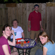 Barbara, Catherine, Matthew, and Theresa, Tampa, 2007