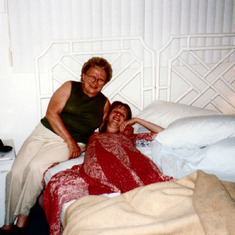 Catherine and Barbara, Sanibel Island, FL, 2003