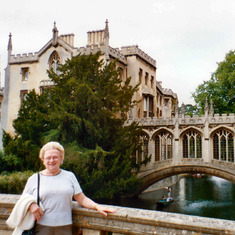 Catherine in England, June 2000