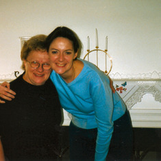 Catherine and Fieneke Hoens, November 2000