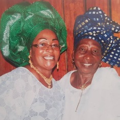 Mum & Olawunmi