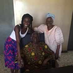 Grandparents and Granddaughter Damilola
