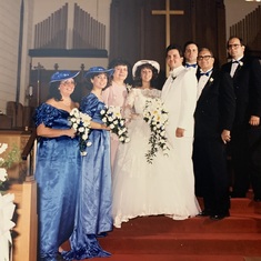 Joe and Carol Wedding May 1988