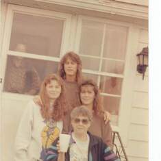 Mom, Grandma Pat, Aunt Ann, and Aunt Traci