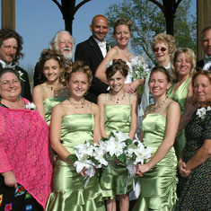 Gibson Family - Tim & Sarah's wedding - April 2008