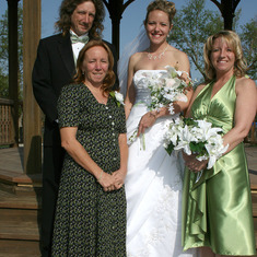 Siblings - Tim & Sarah's wedding - April 2008