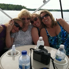 Sisters with Mom, Sage Lake, June 2013