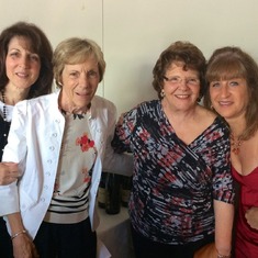 Debbie, Aunt Cathy, Marilyn and Jackie at Nicole's Bridal Shower