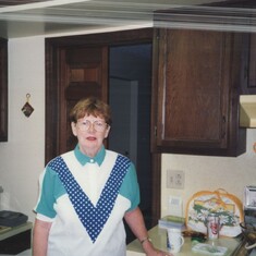 Barbara Tippett in Kitchen in Reynoldsburg, Ohio home