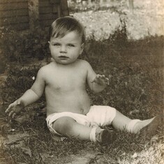 Charles Allen Tippett Baby Picture