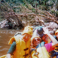 1995 - at age 66, she went on her first whitewater rafting