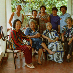 Kalibo Aklan with the relatives 1989